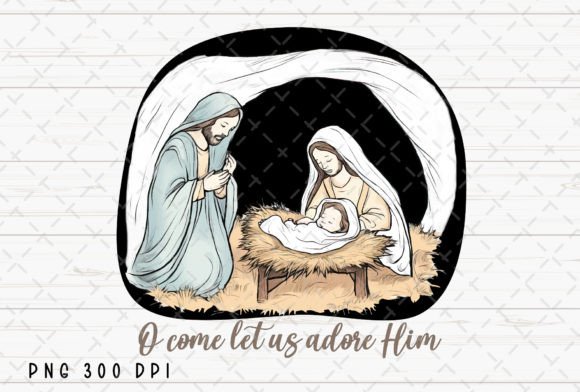 Capturing the Christmas Spirit with a Sacred Sublimation Design