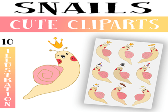 Cute Snail Png Clipart: A Whimsical Design Asset