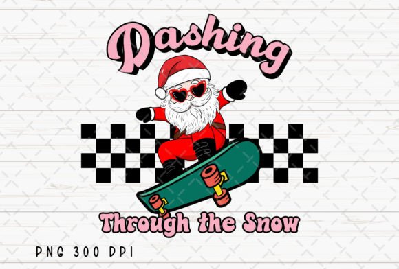 Retro Santa Claus Skateboard Christmas: A Modern Holiday Icon