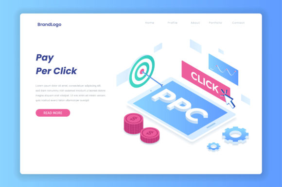 Visualizing Clicks: The Pay Per Click Illustration Concept